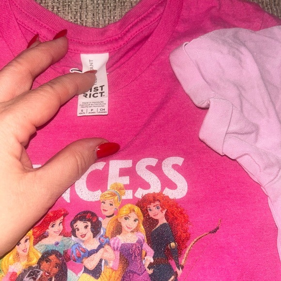 Epic Threads Girls Short Sleeve Tops - Navy, Pink, Coral & White - Picture 10 of 10